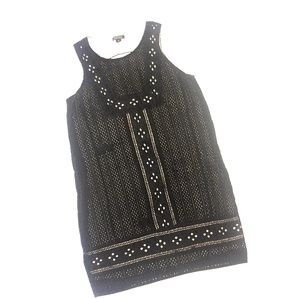 Lucky Brand crochet lined dress